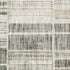3' X 5' Grey Charcoal Ivory Tan Brown And Beige Geometric Power Loom Stain Resistant Area Rug
